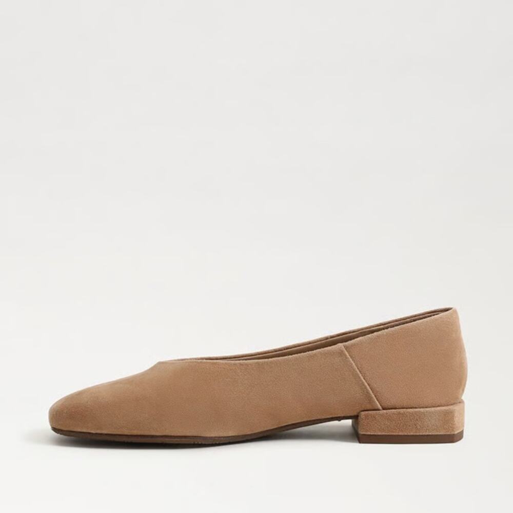 Sam Edelman Kasey women's Suede Square Toe Ballet Flat Sz 6 NIB